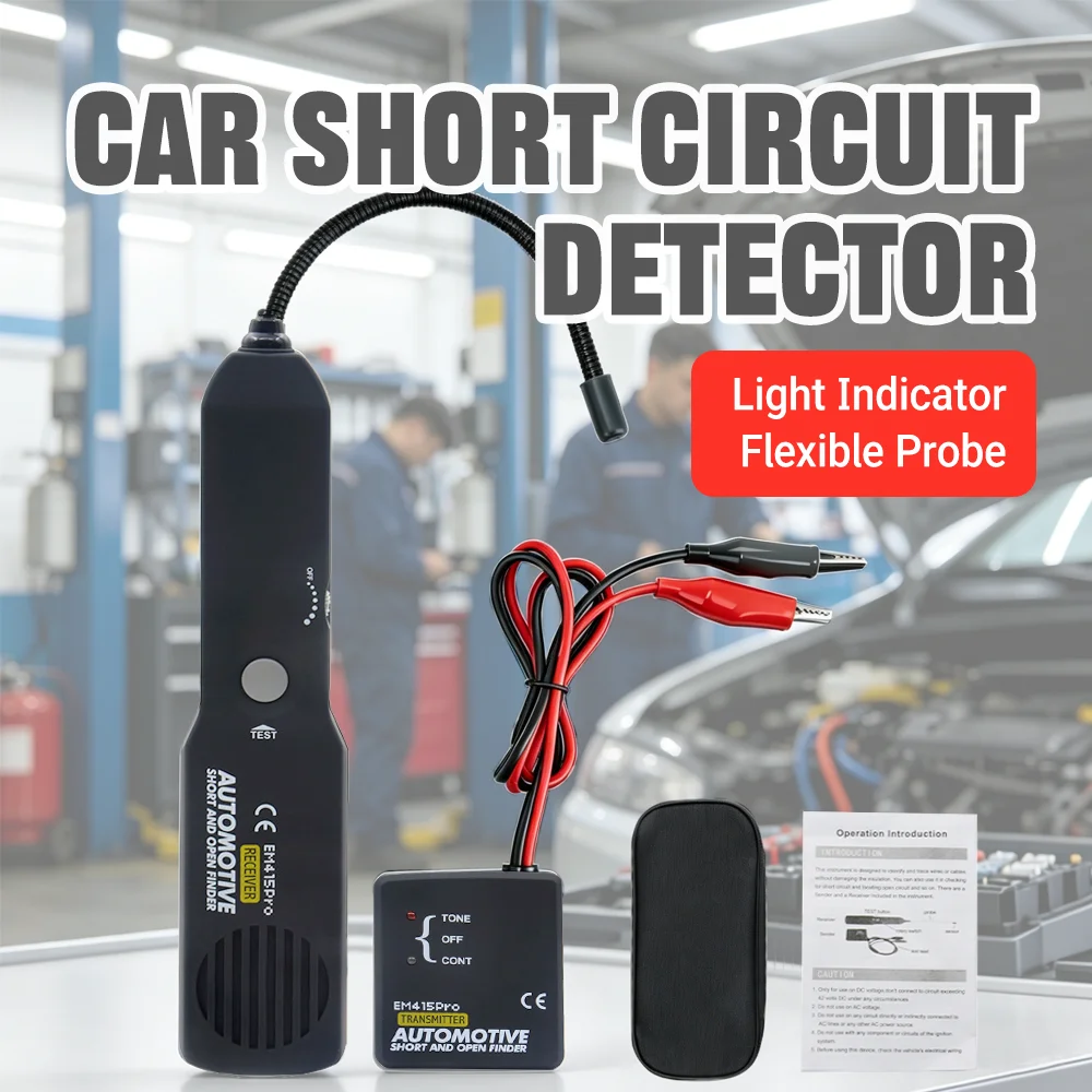 Car Diagnostic Tool - Localizador de Cabos Curtos EM415 PRO