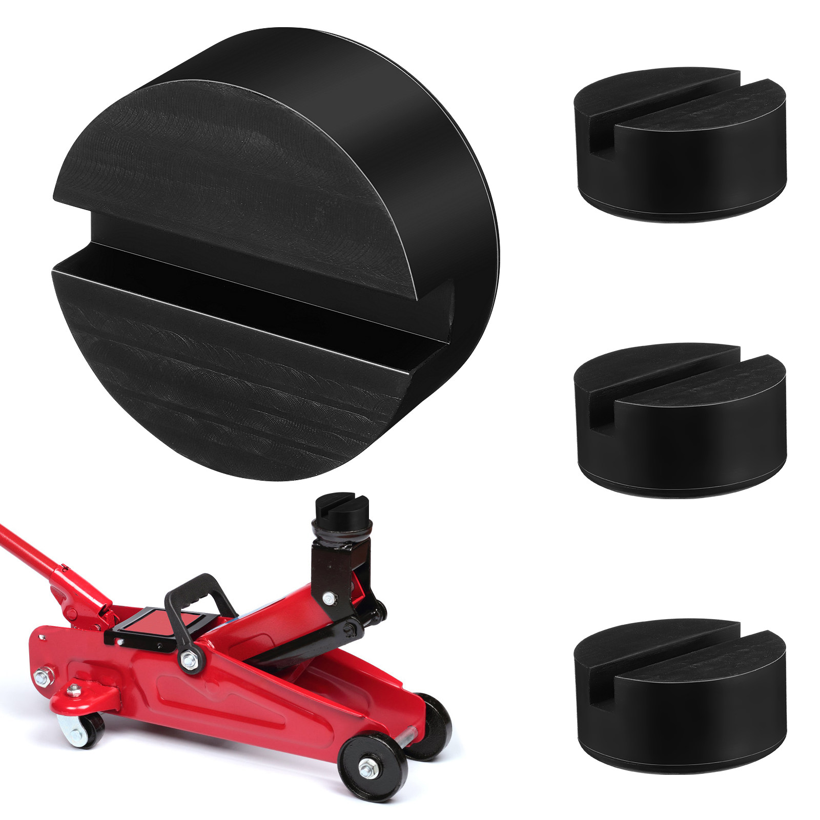 4 peças de blocos de borracha  - Car Jack avaliação e preço